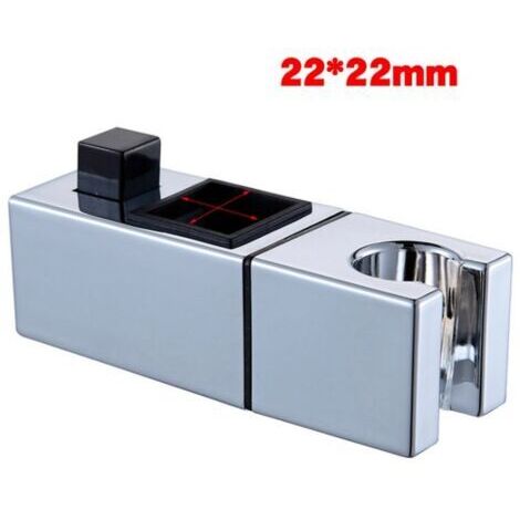 Support de douche tige de douche siège élévateur siège fixe accessoires de douche accessoires de salle de bain support de douche (tube carré 22 22mm-- (1/5)