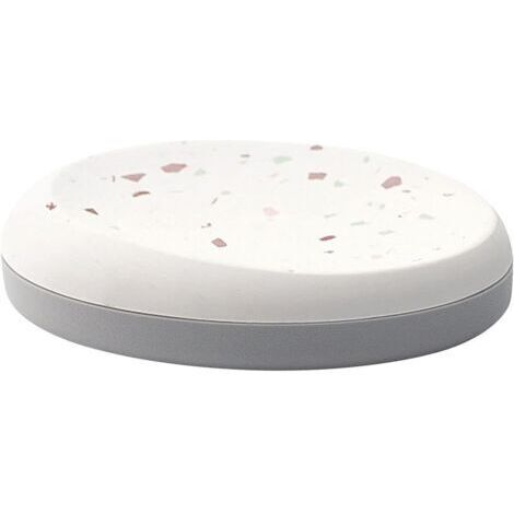 Récipient à Savon Garder Sec pour LA Douche du SOAPE DISTURE Absorbant ISOLUTION DE Chaleur SÉCHARGE SÉCHARGE Fast DÉCHANGE Porte-éponge (Color : Grijs) (1/5)