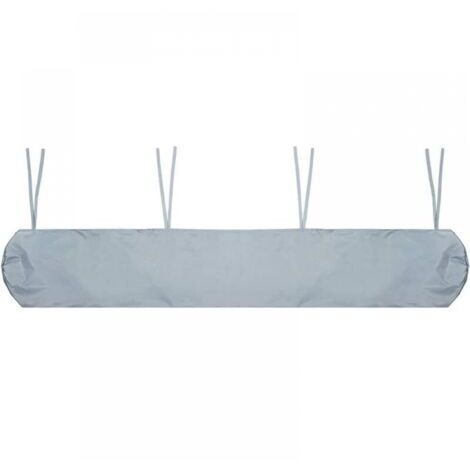Store de jardin avec sac de rangement, résistant aux UV, à la poussière, à l'eau, à la neige et à la pluie (300 m, gris) (1/5)