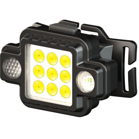 Lampe frontale magnétique Ultra légère USB lampe frontale COB rouge et bleue lampe frontale extérieure lampe de travail lampe de poche