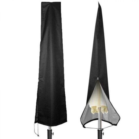 Housse parasol extérieur imperméable anti-UV oxford, pour jardin et terrasse