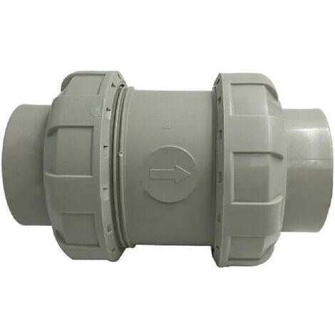 Diamètre(20mm)étanche Lmell gris clapet anti-retour en ligne pour machine à laver (1/2)