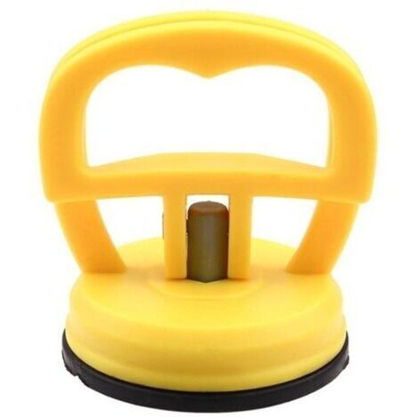 Jaune 58mm voiture indentation réparation extracteur force traction ventouse carrosserie panneau de réparation téléphone portable outil de montage d'écran (1/4)