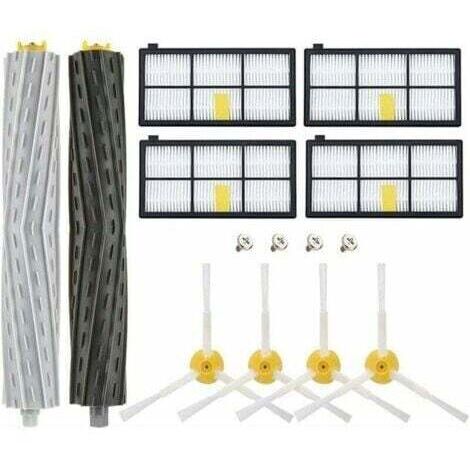 Accessoires Remplaçant kit pour iRobot Roomba série 800 900 Pièces de rechange pour Roomba,Kit Pièces accessoires pour iRobot Roomba serie 800 850 851 860 865 866 870 890 891 896 900 960 966 980 ect T (1/4)