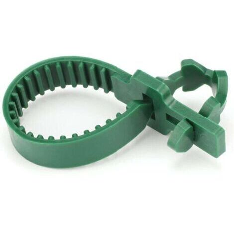 10 pièces 24 cm robuste en caoutchouc souple plante arbre sangles réglable emboîtement jardin attaches pour arbuste Rose plante arbre Support