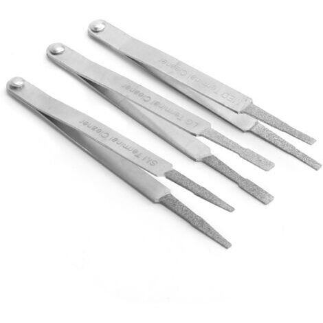 Ensemble de nettoyeurs de bornes, outil de réparation automobile pour petit connecteur de broche électrique, 3 pièces (1/5)
