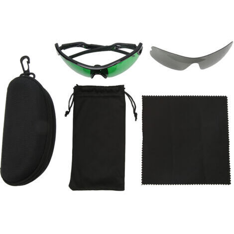 Lunettes de culture pour salle de culture, éclairage HPS, Protection contre la lumière LED, lunettes de Protection UV pour le travail, vert (1/5)