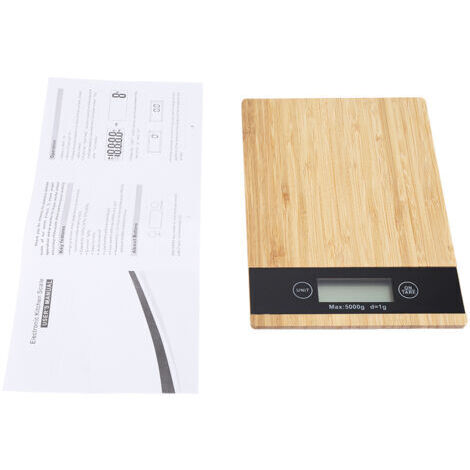 Balance de cuisine, balance de cuisson numérique, balance électrique multifonction pour la cuisson des pâtisseries et des biscuits (1/5)
