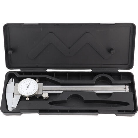 Pied à coulisse à cadran, pied à coulisse à haute dureté antirouille 0-150mm, pour instrument de mesure outils de bricolage matériel de mesure matériel de bricolage (1/5)