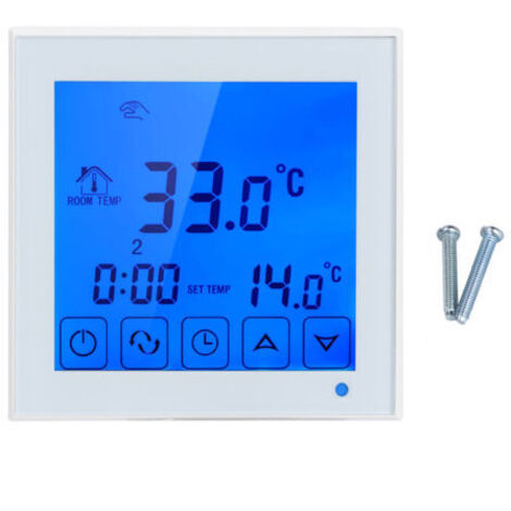 Thermostat de chauffage électrique domestique, régulateur de température, thermorégulateur, 200  240V (1/5)