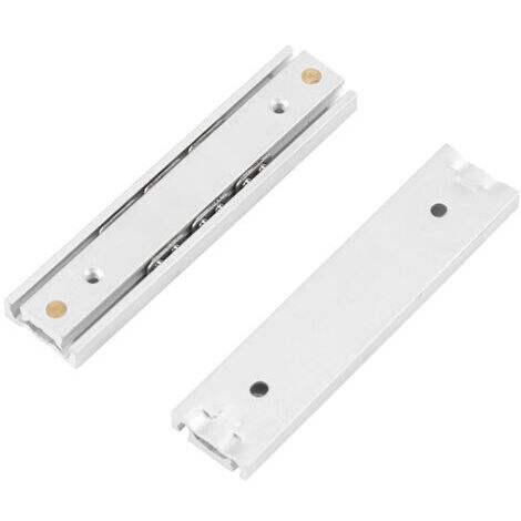 2pcs / set mini alliage en aluminium en alliage lisse durable pour l'armoire du tiroir (70 mm) (1/5)