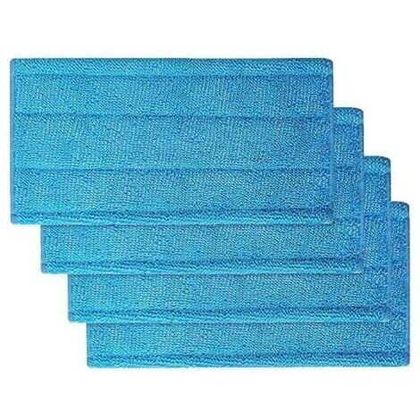 4 Lingette Reutilisable pour swiffer wetjet Serpillières Remplacement wetjet Balai Spray Lavable en Machine (4) (1/5)