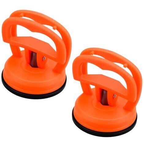 Ventouse,Pour le débosselage de la voiture （orange-2 pièces ） (1/5)