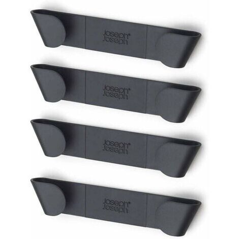 - Ensemble de 4 porte-couvercles pour casseroles - Gris (1/5)