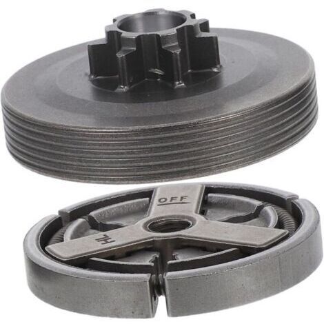 Kit Tambour d'embrayage Et Pignon De Tronçonneuse 52/5800, Ensemble D'entraînement pour Entretien Tronçonneuse, Pièce Moteur Robuste pour Usage Jardinage Et Agricole (1/5)
