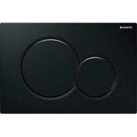 Plaque de commande wc, Geberit Sigma01 - Placca di comando SIgma01, nera 115.770.DW.5