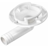 Climatisation Drainage Tuyau Connecteur Coude Raccord Embout évacuation Condensat Climatiseur pour Mini-Split Unités et Fenêtre AC Unité Parties 40mm 1Pcs