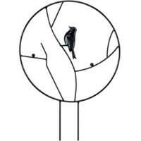 Treillis de Jardin en métal pour Plantes grimpantes, Support de Support en métal pour Plantes à Fleurs résistant à la Rouille Durable pour Plantes en Pot vignes Supports de Fleurs