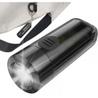 Lampe de poche multifonctionnelle, lampe de poche rechargeable USB, lampe de poche légère, lampe de poche d'extérieur