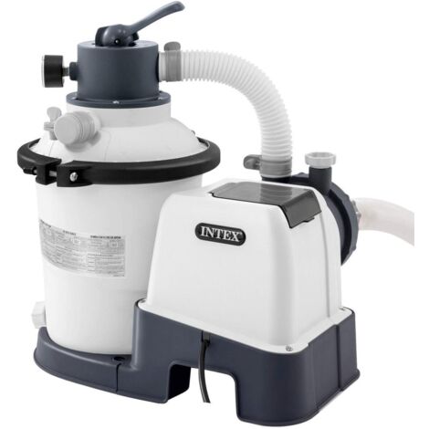 Intex – Filtre à sable 3500 l/h – Débit max 3500 l/h – Capacité cuve 6,5 kg – Technologie hydro-aération – SKU 26642 (1/10)