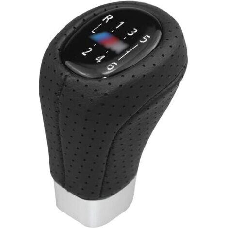 1pc Compatible BMW série (6 vitesses) 1 série 3 série, tête de vitesse de voiture, pommeau de levier de vitesse 6 vitesses pour pièces automobiles de manette de vitesse Handball (1/5)