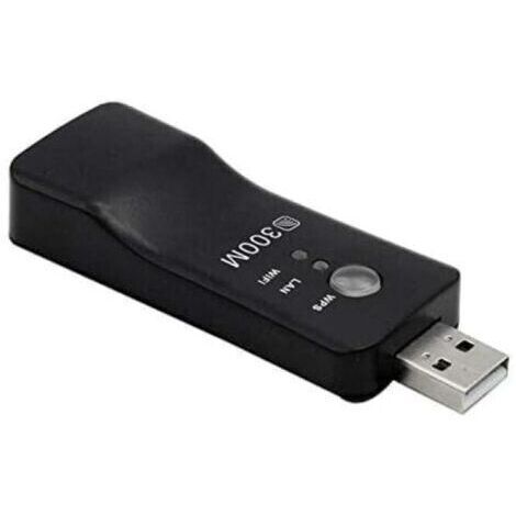 BUNTHAUS USB TV WiFi Dongle Adattatore 300 Ricevitore Wireless Universale per Samsung LG Smart TV