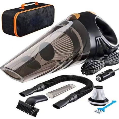 BUNTHAUS Aspirateur Voiture Puissant 6500 de pa, sans Batterie, Utilisation illimitée, aspirateur à Main léger,Mini. aspirateur avec câble d'alimentation pour Nettoyer Toute la Voiture (1/5)