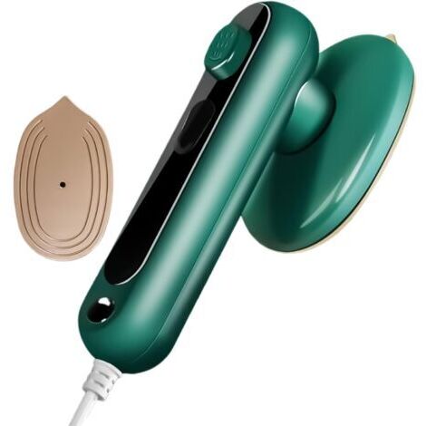BUNTHAUS Mini Fer à Repasser de Voyage 40W Mini Fer à Vapeur Portable Machine à Repasser Légère et Légère à Vapeur Micro Fer à Vapeur pour La Maison avec 80ml D’Eau pour Les Voyages et à La Maison (1/5)