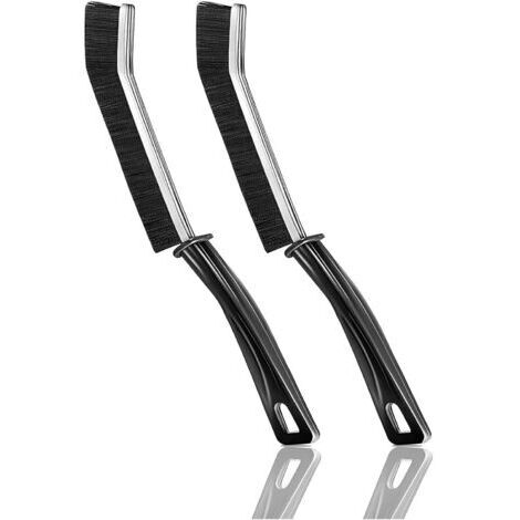 BUNTHAUS Lot de 2 Brosses Nettoyantes pour Crevasses, Fissures, Rainures de Fenêtre et Joints