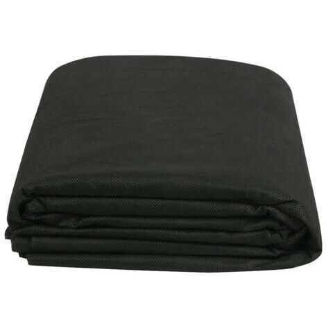 BUNTHAUS Membrane de contrôle des mauvaises herbes 1M x 1.5M, tissu de contrôle des mauvaises herbes robuste, membrane de couverture du sol, tissu barrière contre les mauvaises herbes stabilisé aux UV (1/5)