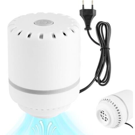 BUNTHAUS 25W Pompe à Air Électrique Portable, Pompe à Air électrique à Sac sous Vide, Pompe à Sac sous Vide de Voyage Pompe Vide d'air avec Une Aspiration Ultra Puissante de (1/5)