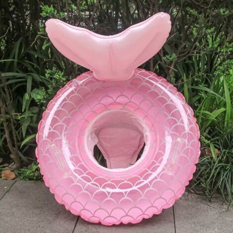 Bouée Anneau de Natation en Forme de sirène, Tube de Natation Adulte, Flotteur de Piscine Gonflable pour décorations de fête de Piscine, Accessoires de tir Ergonomique