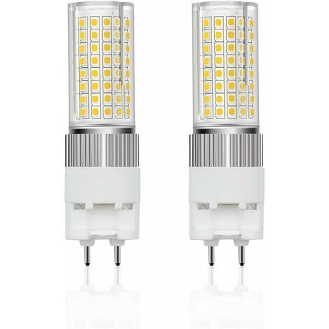 BUNTHAUS G12 16w LED Corn Light ampoule 220V 1600lumen blanc chaud 3000k Corn Light 360 ° angle de faisceau lampe frontale ampoule équivalente à 160W halogène (2pcs, non dimmable) (1/5)