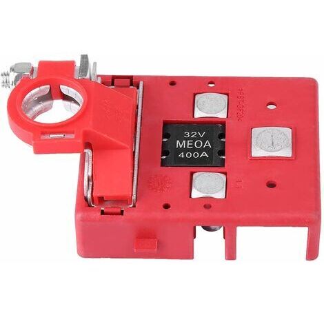 BUNTHAUS Bornes de batterie à dégagement rapide, Caravan 32V 400A Bornes de distribution de batterie à fusible à dégagement rapide pinces connecteur (1/5)