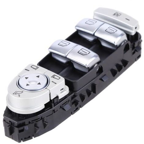 BUNTHAUS 2139054803 Interrupteur de lève-vitre avant gauche pour Classe E W213 S213 2016-2021 3 broches Interrupteur de lève-vitre électrique Interrupteur de lève-vitre principal AMG E43 AMG E63 E180 (1/5)