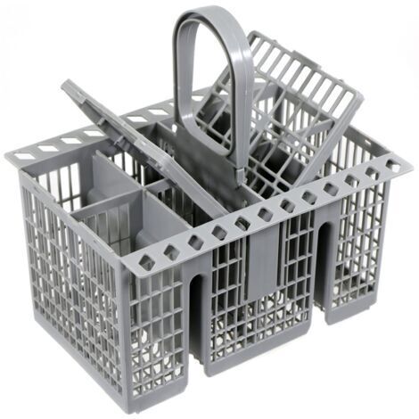 BUNTHAUS Panier à couverts pour lave-vaisselle Cage universelle compatible avec Hotpoint, pour Indesit, pour Ariston, pour Whirlpool C00257140 C00260860 C00386607 (poignée amovible) (1/5)