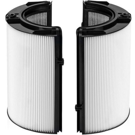 BUNTHAUS Filtre Purificateur d'air pour Dyson HP04 TP04 DP04 PH04 HP09 TP09 HP07 TP07 PH03 PH01, H13 HEPA Filtre de Remplacement pour Purificateur d'air Dyson. High-Efficiency Activated Carbon