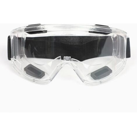 BUNTHAUS Lunettes de Protection Anti-buée Surlunettes de Sécurité Anti-rayures Idéal pour Bricolage, Chimie, Travaux, Chantiers (1/4)