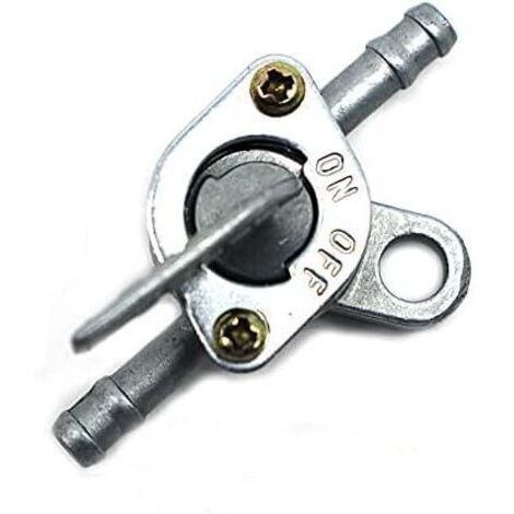 BUNTHAUS Robinet De Carburant Universel,Robinet Essence,Commutateur De Robinet De Carburant Réservoir De Carburant,Valve de Réservoir de Carburant en Ligne Pompe à Essence Interrupteur de Soupape on/O