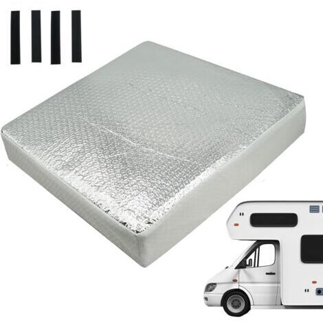 BUNTHAUS Isolateur d'Aération pour Camping-Car - Isolateur Imperméable et Réfléchissant pour Fenêtre de Toit - Accessoire de Ventilation Amovible pour Caravane et Remorque (1/4)