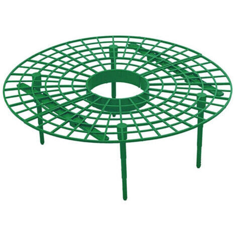 BUNTHAUS Support en plastique pour plantation de fraises, sac de plantation de fraises, support de support de fraises, sac de plantation de fraises vertes, plantation de fraises, vanille, tomates, 10  (1/4)