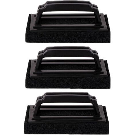 BUNTHAUS 3 Pièces Brosse Plancha, Brosse Grille Barbecue, Brosse Barbecue, Kit de Nettoyage 3 Pièces pour Barbecue, Convient pour La Cuisine, Barbecue Extérieur Grill Nettoyage Taches (1/4)