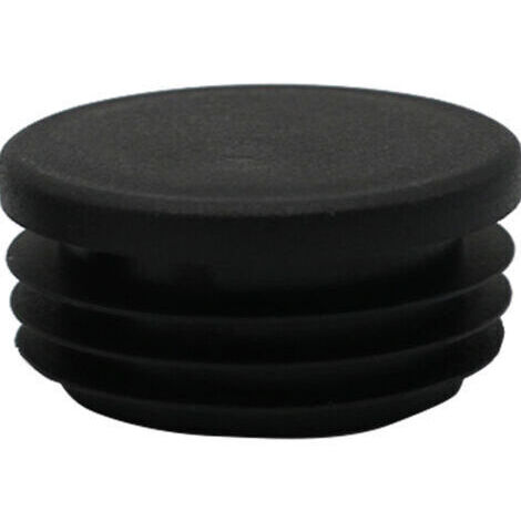 BUNTHAUS Bouchons de tube rond 35 mm Embouts ronds en PE Butée de pied de chaise Butée de tube carré pour tubes métalliques, chaises, canapés, tables et étagères 4 pièces (1/3)