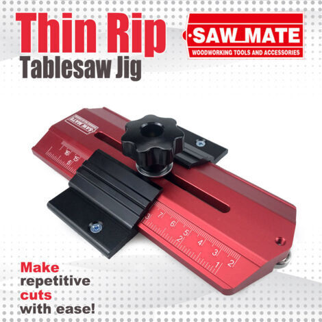 Guide de Coupe pour Panneaux Fins sur Scie sur Table (Thin Rip Jig) – Pour des Découpes Droites et Précises