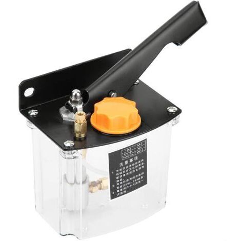 BUNTHAUS Pompe de lubrification manuelle HP-5L, actionnée à gauche, 650CC, pour Machine-outil CNC (1/5)