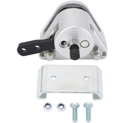 BUNTHAUS Kit étrier de frein mécanique et support avec plaquettes métalliques, haute résistance, pour Manco 9598 9597 Go Kart Fun Car, argent