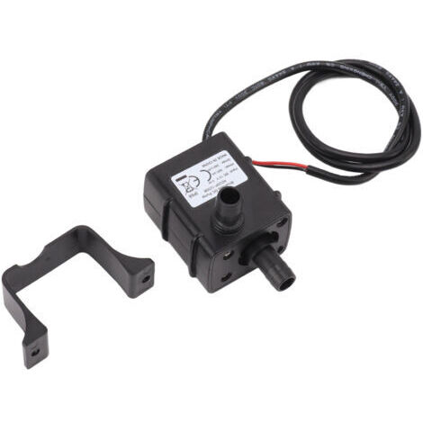 BUNTHAUS Pompe à moteur sans balais DC 12V Mini pompe Submersible de refroidissement par eau à faible bruit Micro pompe centrifuge pour fontaines paysagères