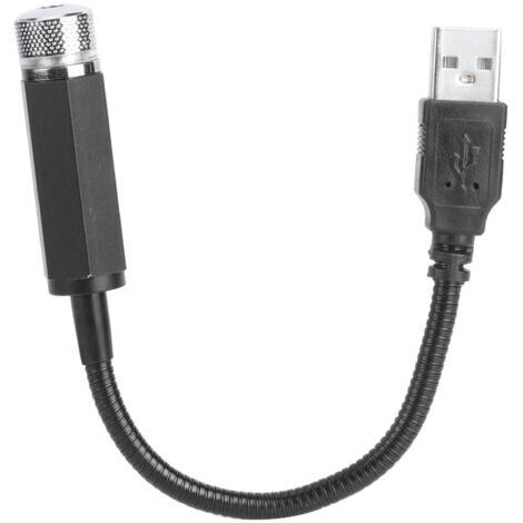 BUNTHAUS Projecteur d'ambiance romantique USB pour toit de voiture réglable avec ciel étoilé, lampe décorative rouge