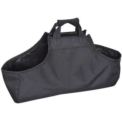 Sac à bûche Organisateur de stockage de bois de chauffage transporter le titulaire de bois de chauffage sac portable et sac de transport de bois de chauffage Sac de transport de bûches (1/5)