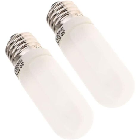 2pcs 250W 220-240V E27 (vis Edison Standard) Ampoule halogène dépolie, Ampoule de modélisation de Remplacement pour éclairage stroboscopique Studio Photo (1/4)